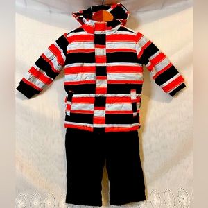 London Fog Boys 2-Piece Snowsuit - Snow Bib and Jacket